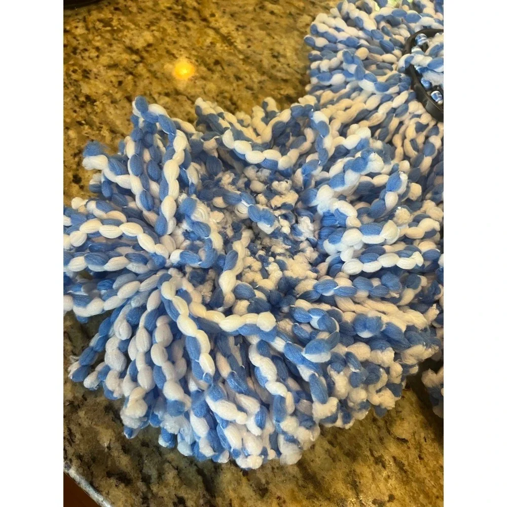 New 3 Pack Mop Head Replacement for O Cedar Rinse Clean Mop Replace Head, Spin M